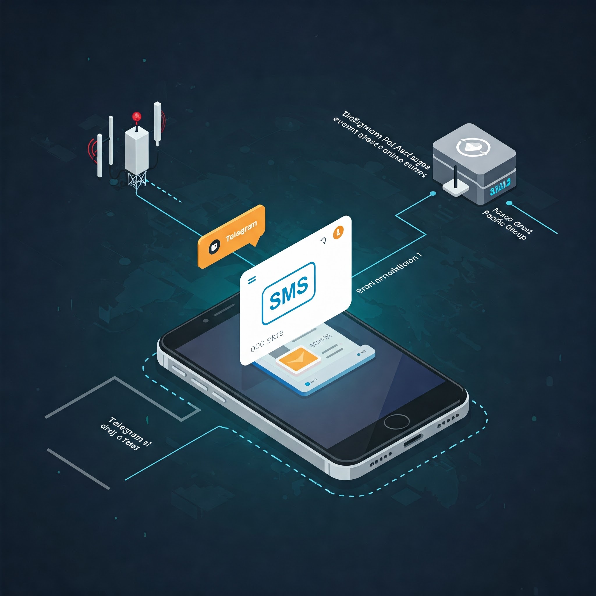 Telegram to SMS Notifier